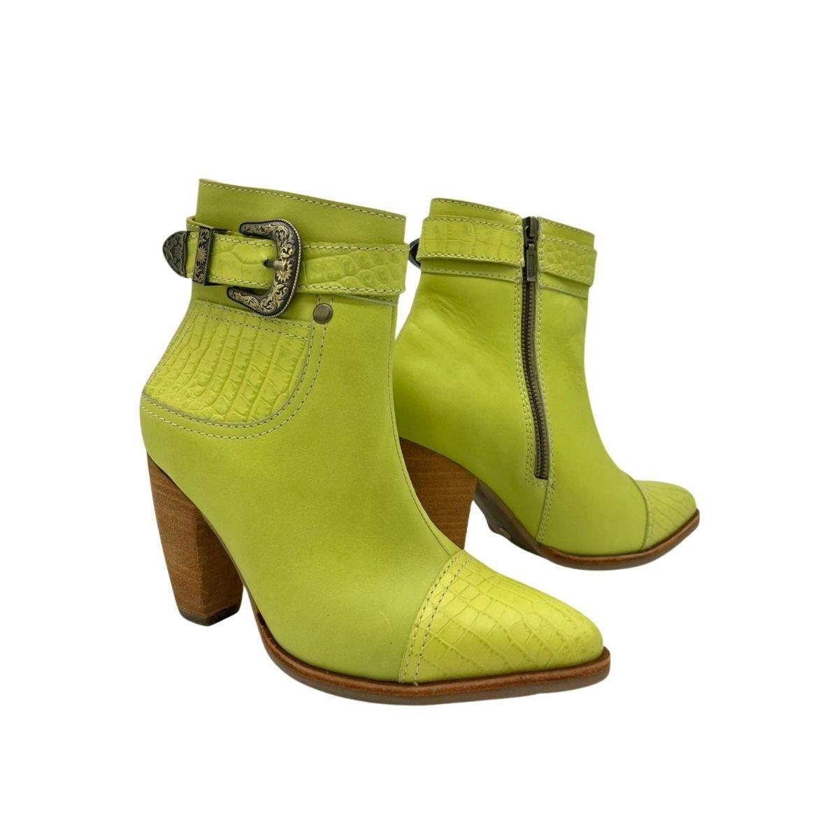 Botin Ivanna Verde Lima Pao Pecados-3