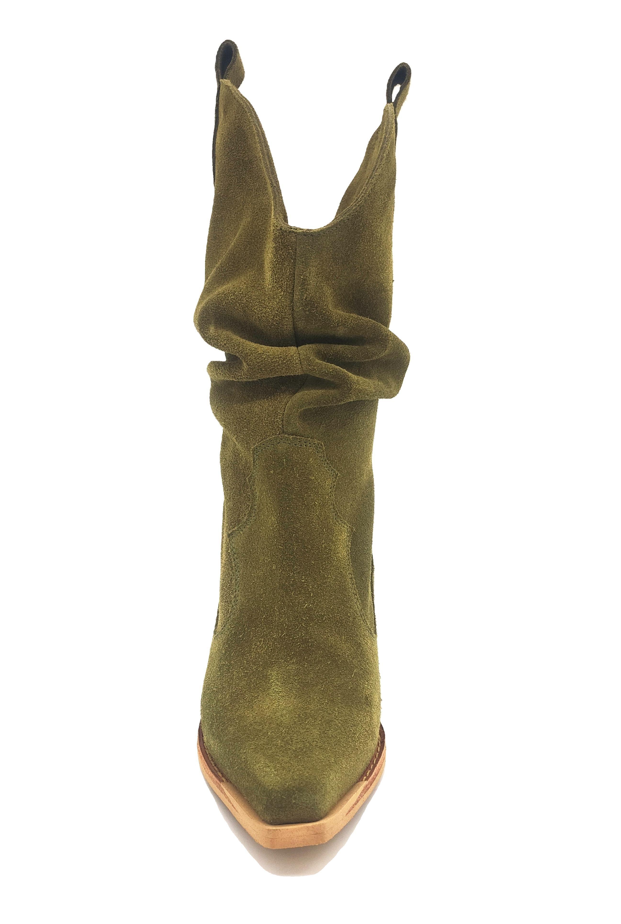 Bota Silvana Verde Pao Pecados-4