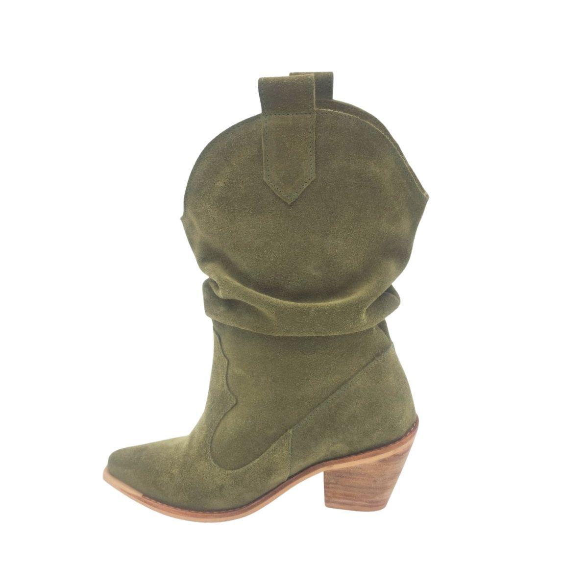 Bota Silvana Verde Pao Pecados-2