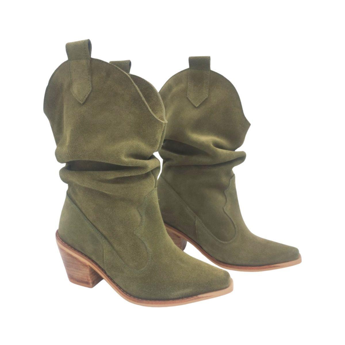 Bota Silvana Verde Pao Pecados-3