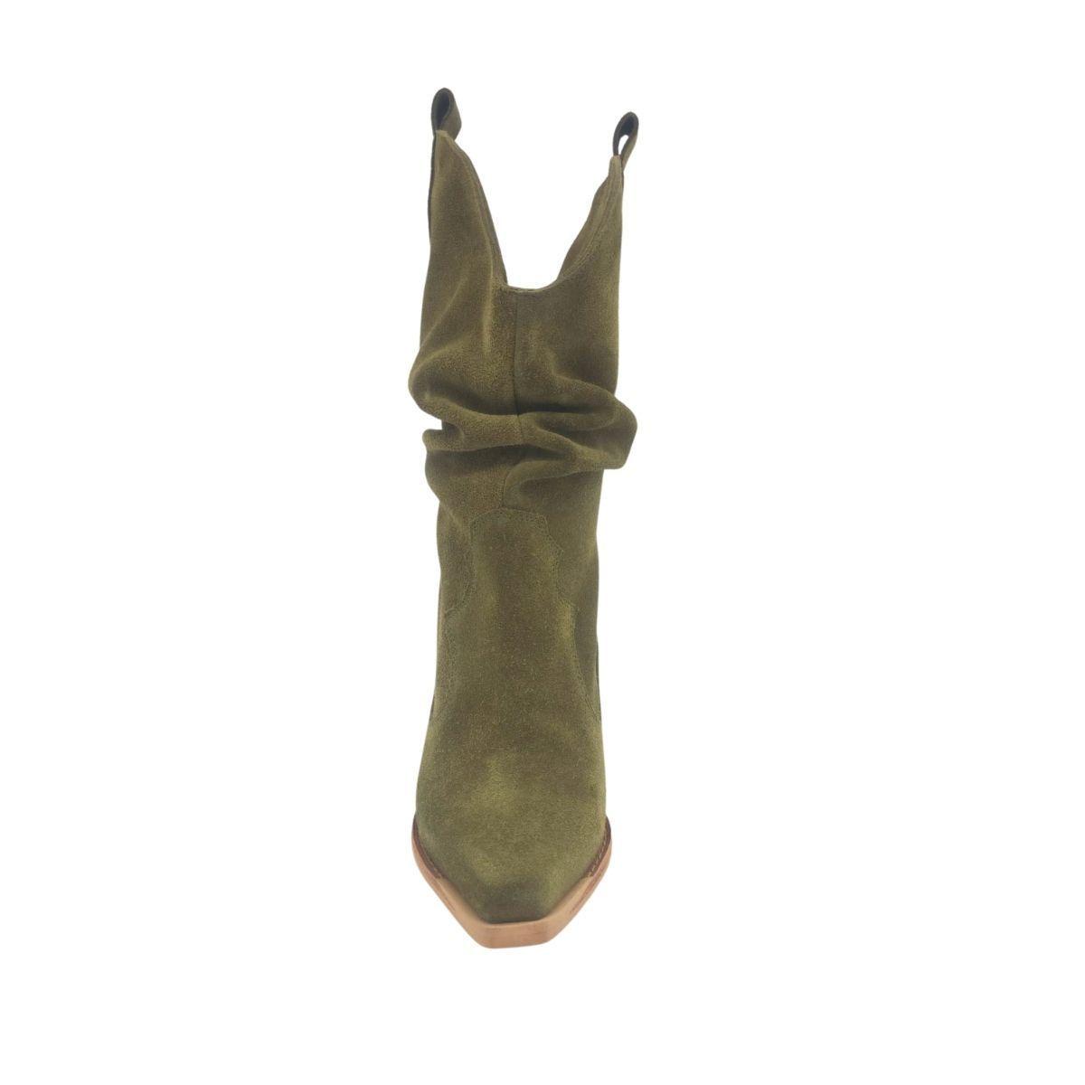 Bota Silvana Verde Pao Pecados-4