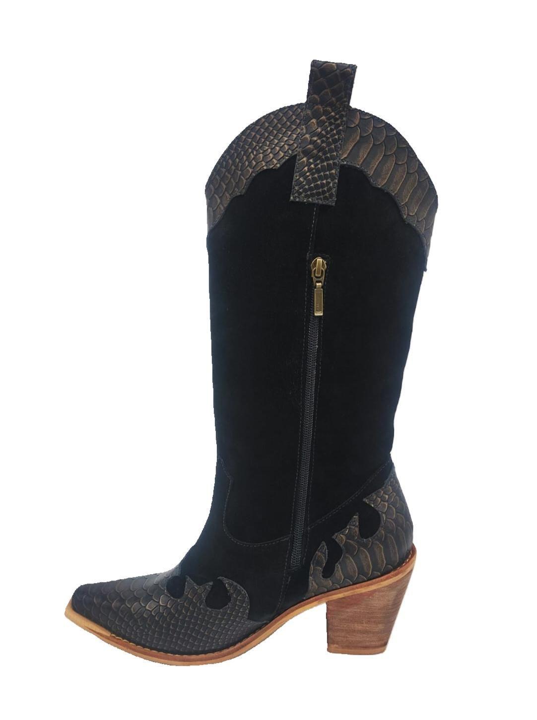 Bota Facunda Negro Pao Pecado -2