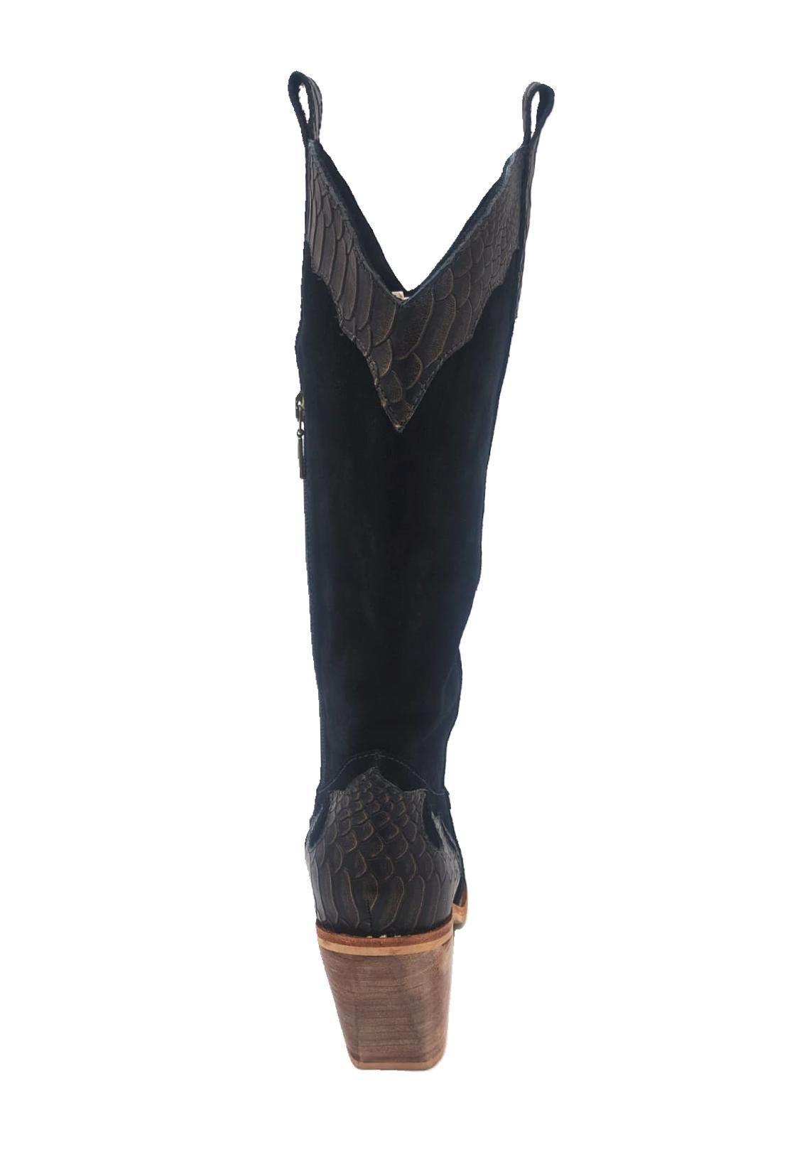 Bota Facunda Negro Pao Pecado -5