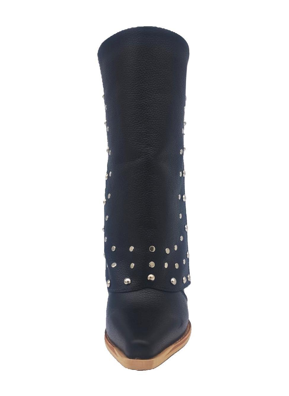 Bota Fiera Negro Texano Pao Pecados-4