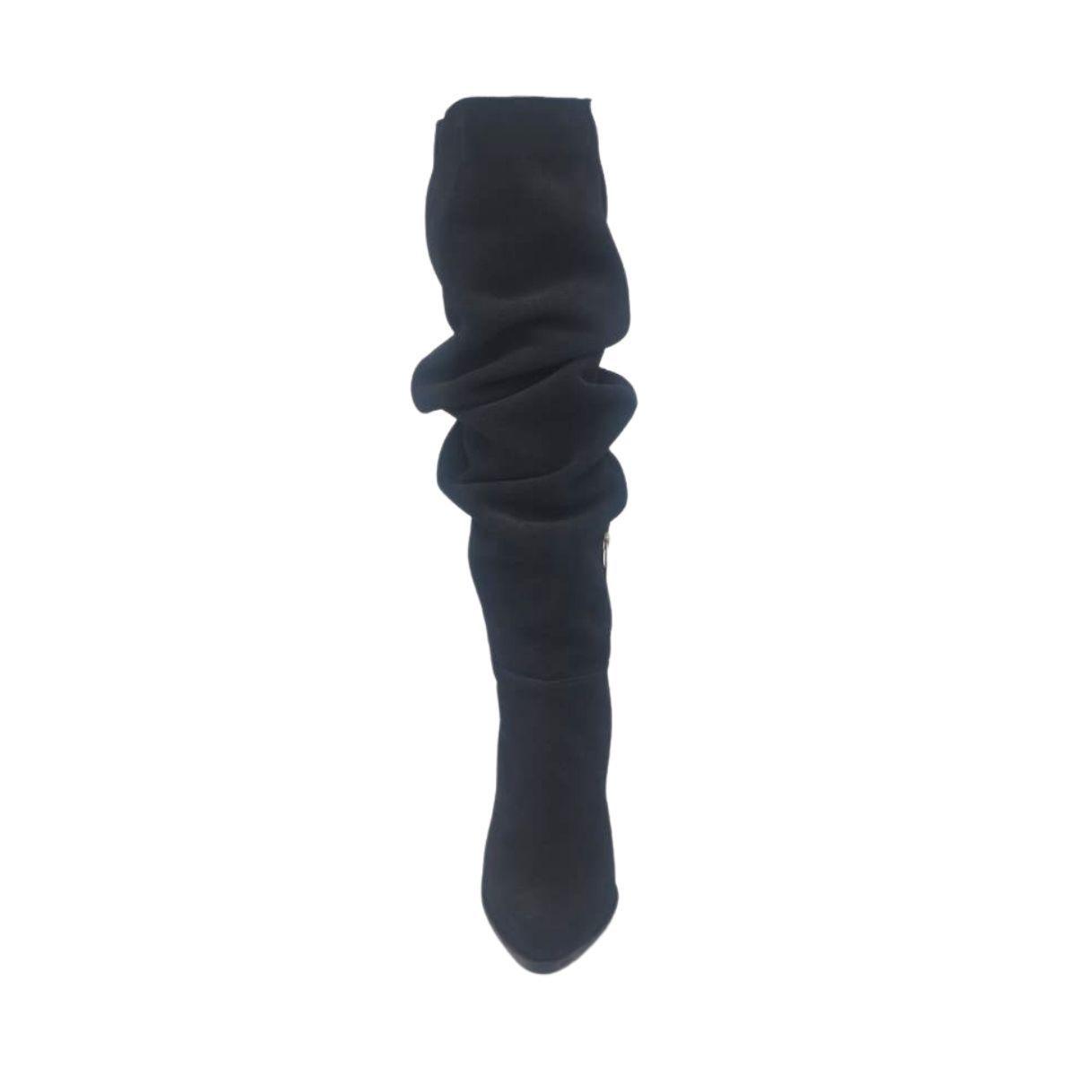 Bota Luciana Alta Negro Reno Pao Pecados-4