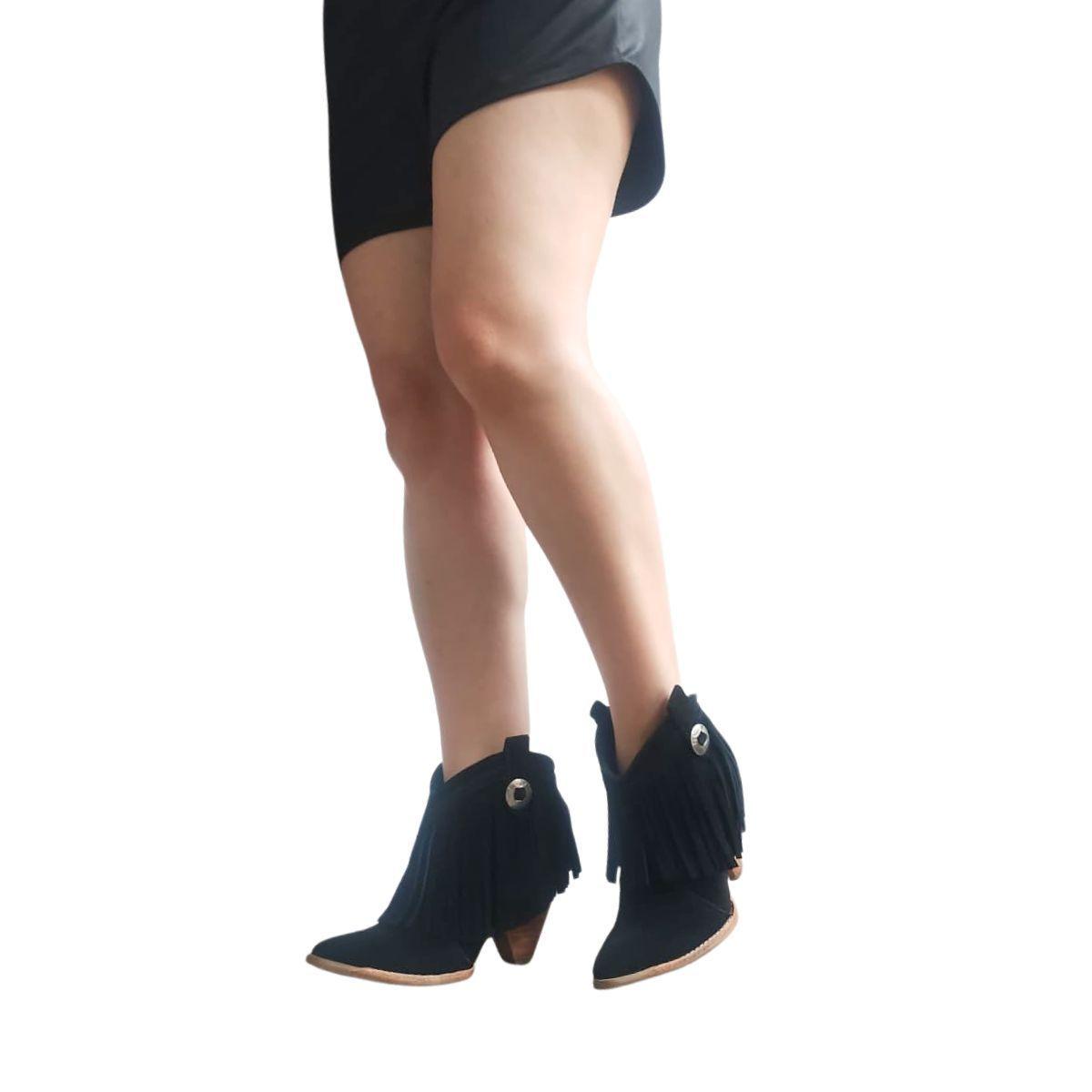 Botin Chascona Negro Pao Pecados-6