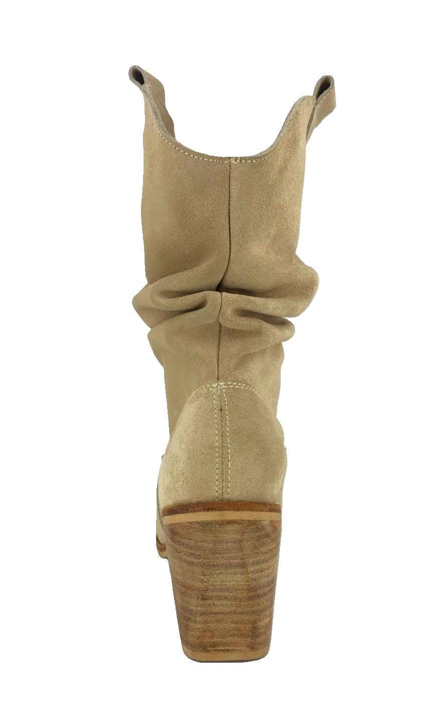 Bota Silvana Beige Pao Pecados-5