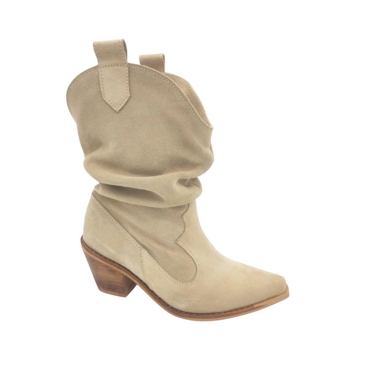 Bota Silvana Beige Pao Pecados-2