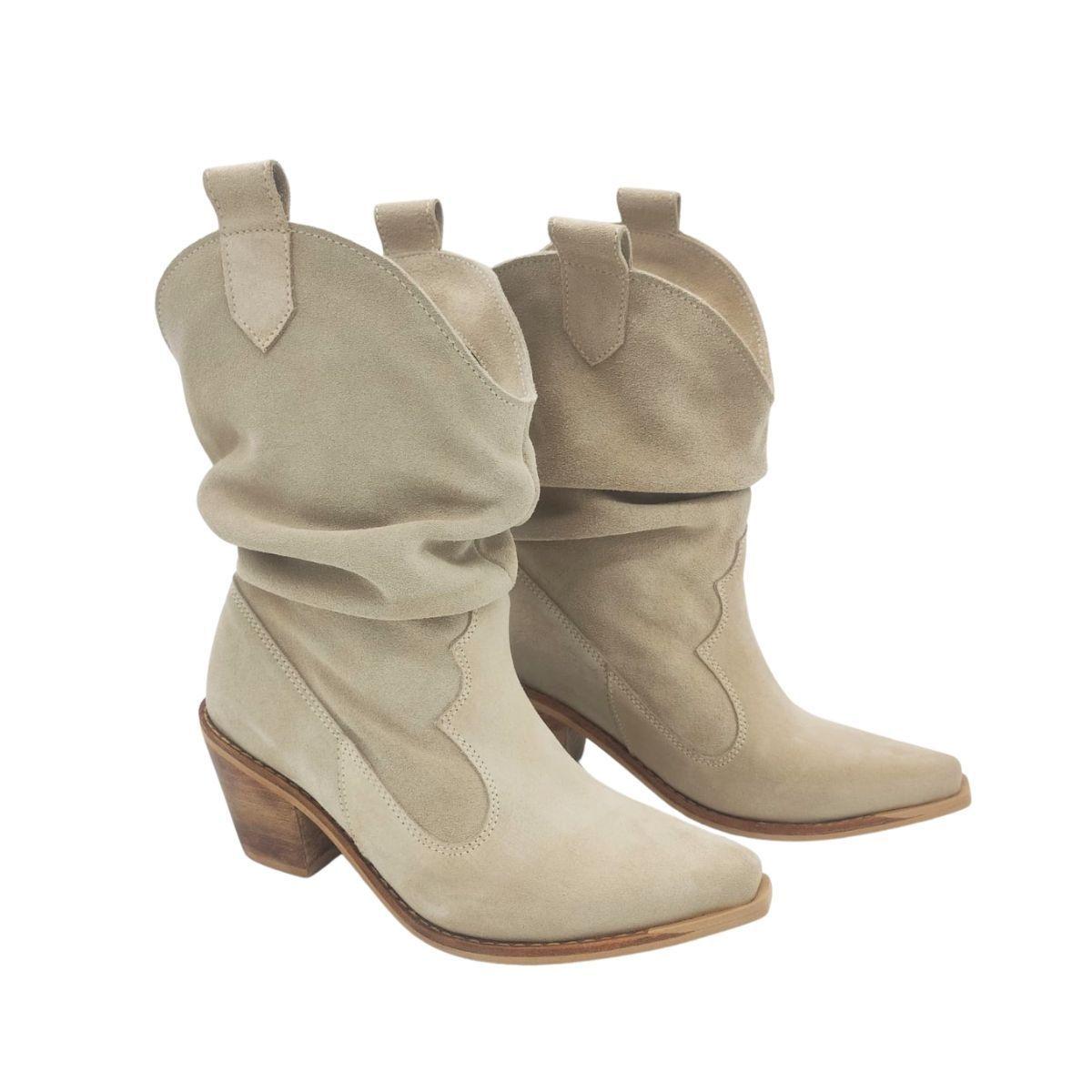 Bota Silvana Beige Pao Pecados-3