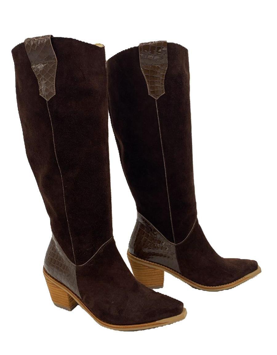 Bota Nagge Cafe Talon Charol Pao Pecados-3