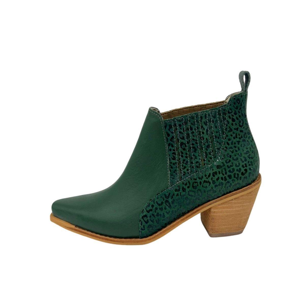 Botin Michelle Verde Pao Pecados-2
