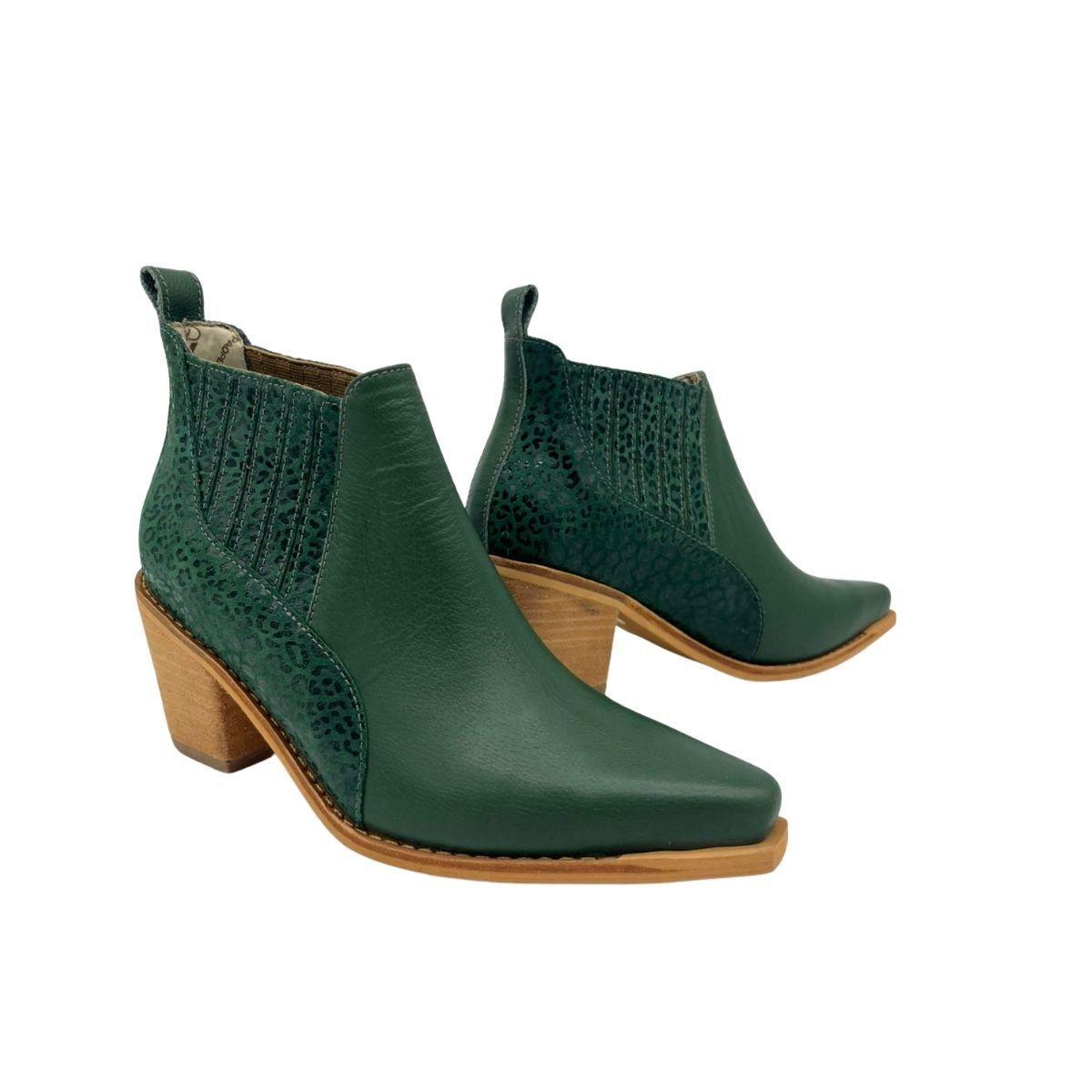 Botin Michelle Verde Pao Pecados-3
