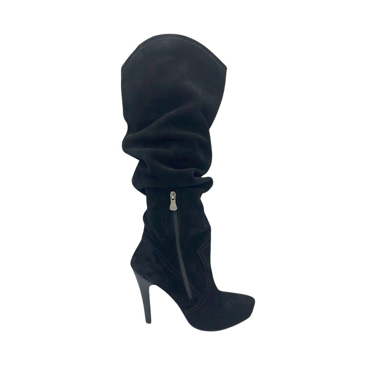 Bota Ange Alta Negro Pao Pecados-2