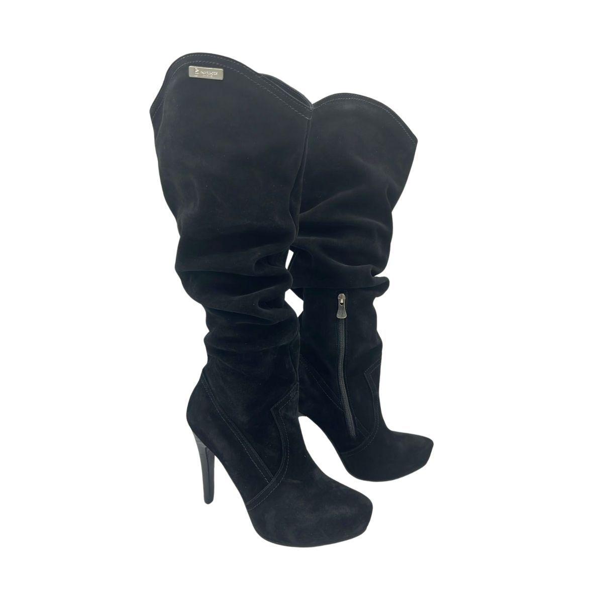 Bota Ange Alta Negro Pao Pecados-3