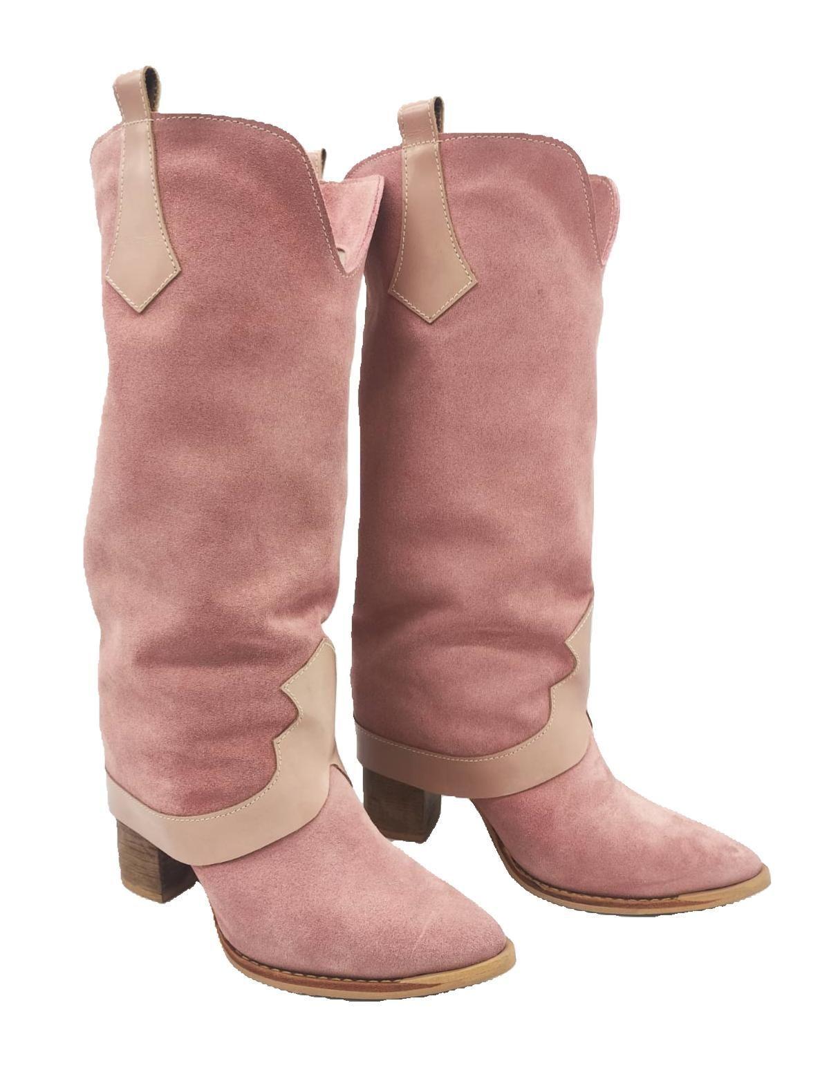 Bota Faustina Rosa Pao Pecados-3