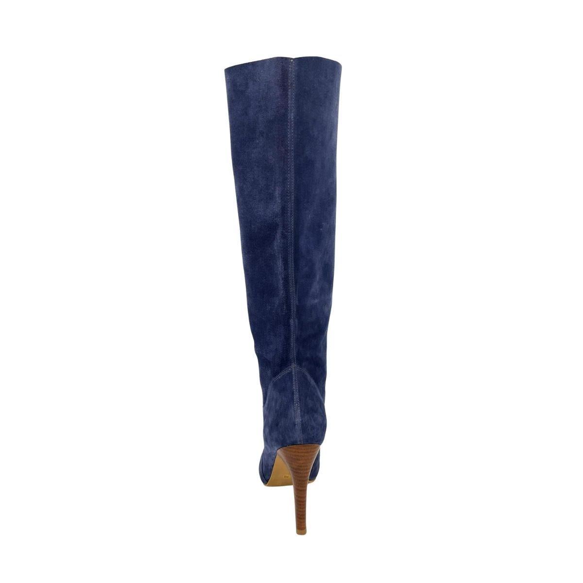 Bota Ange Azul Marino Pao Pecados-5