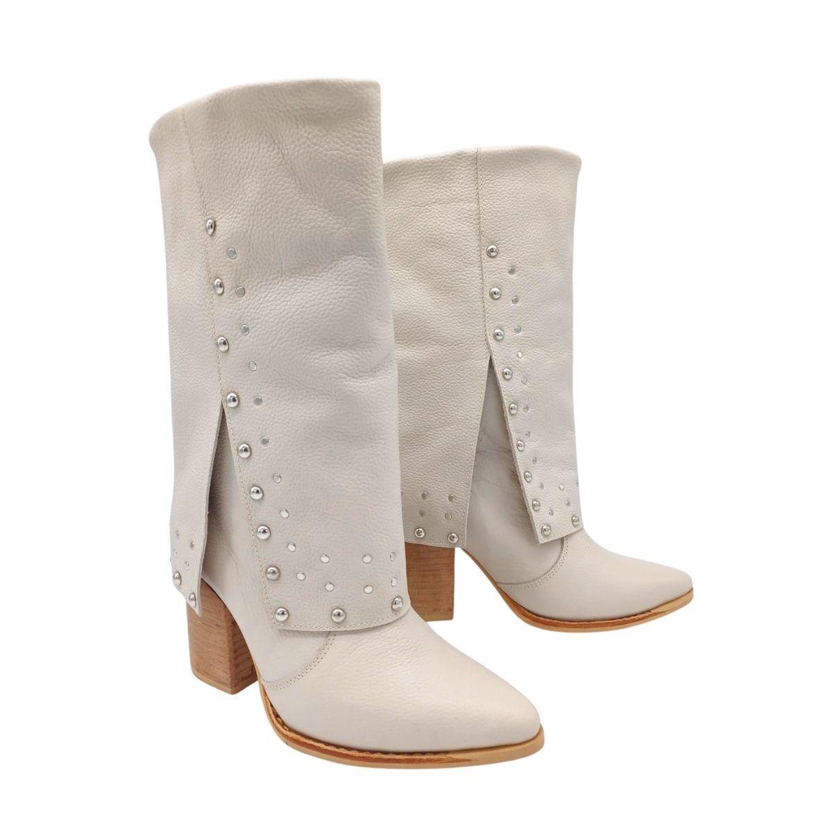 Bota Fiera Beige Pao Pecados-3