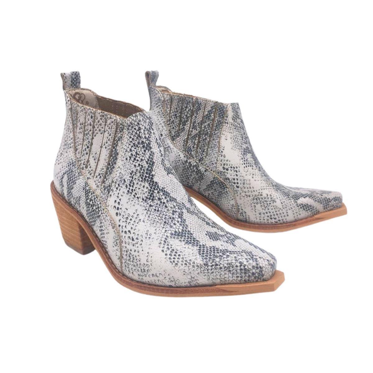 Botin Michelle Blanco Piton Pao Pecados-3