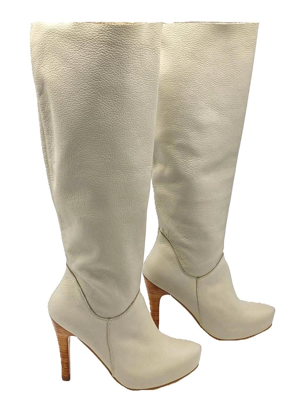 Bota Ange Beige Pao Pecados-3