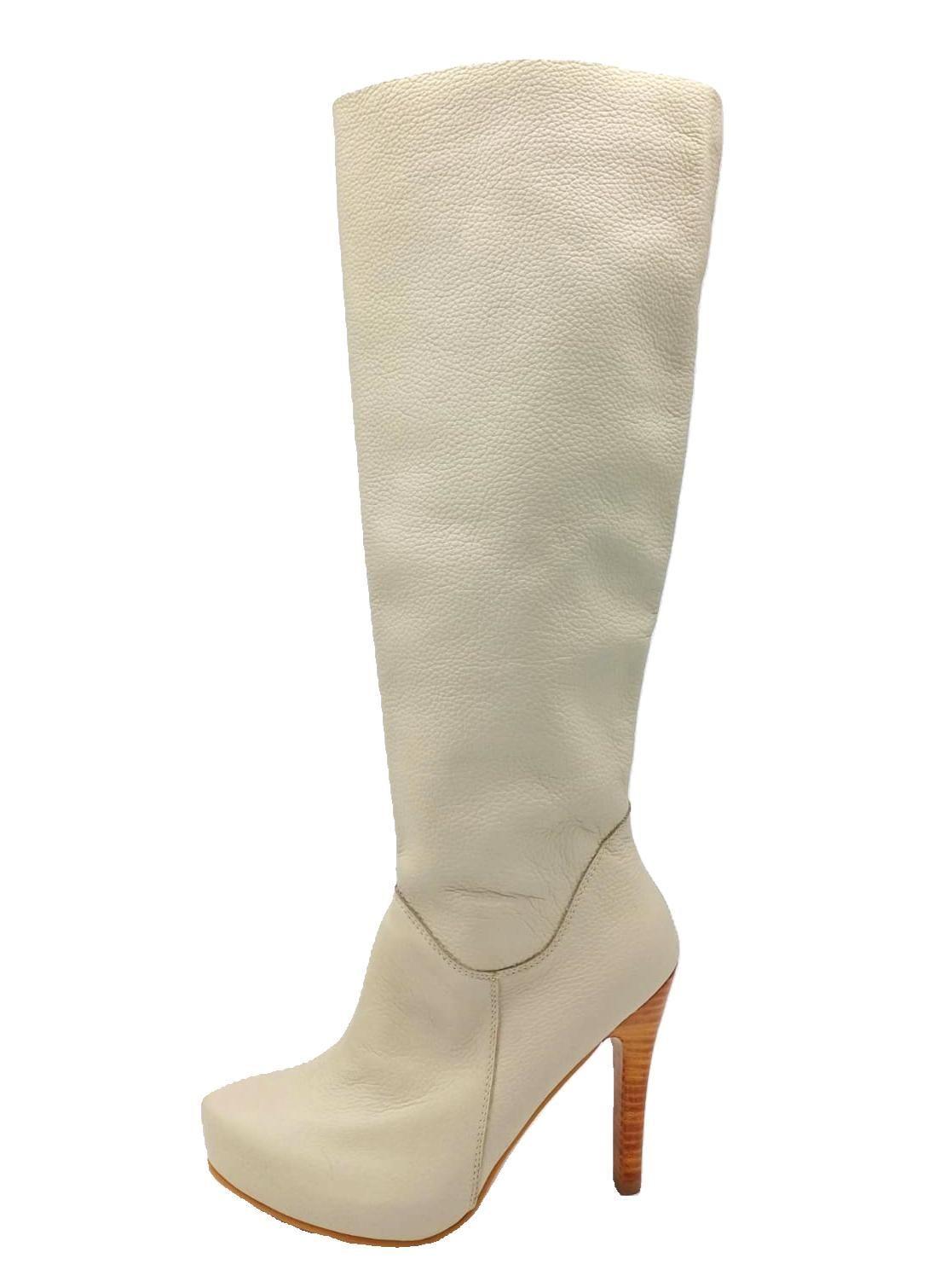 Bota Ange Beige Pao Pecados-4