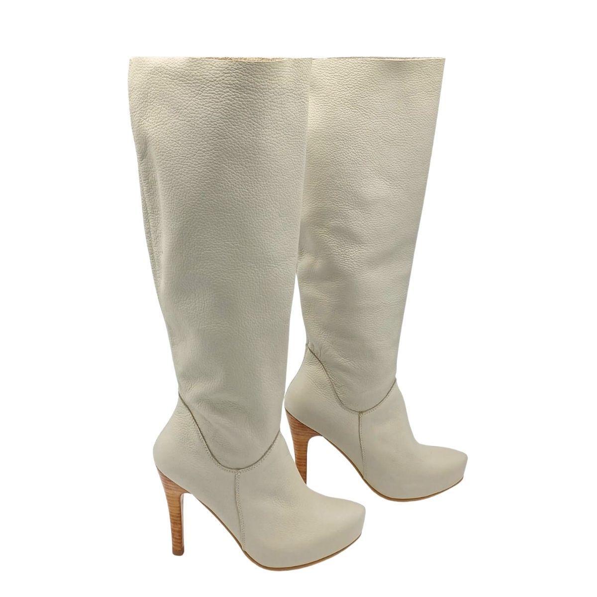 Bota Ange Beige Pao Pecados-3