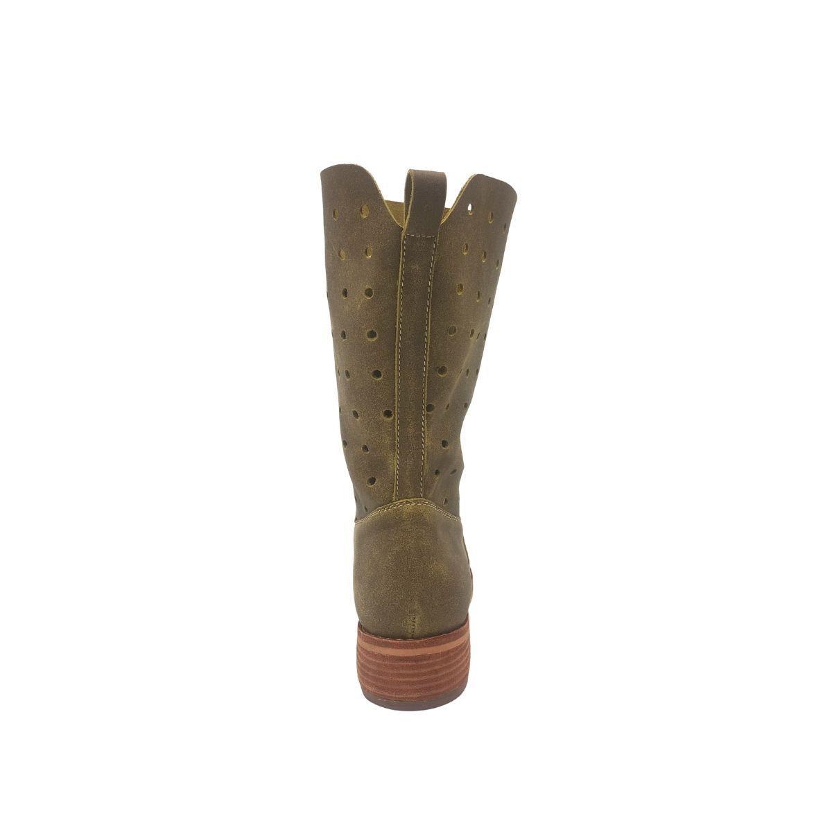 Bota Dominga Verde Pao Pecados-5