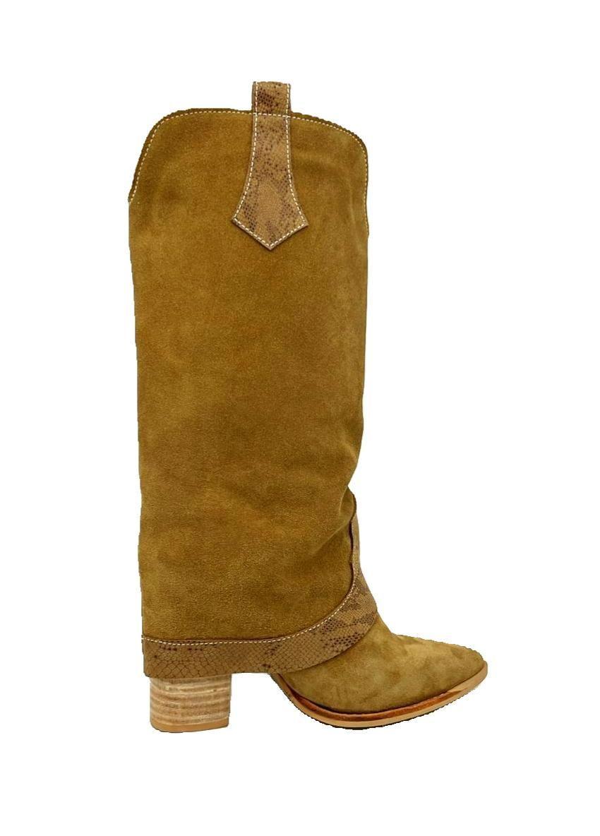 Bota Faustina Camel Pao Pecados-2