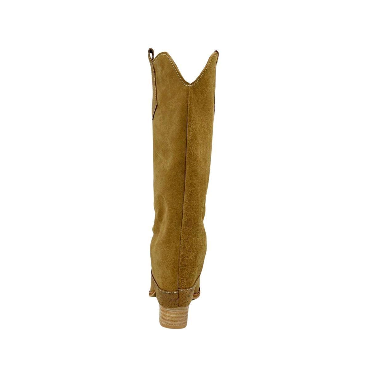Bota Faustina Camel Pao Pecados-5