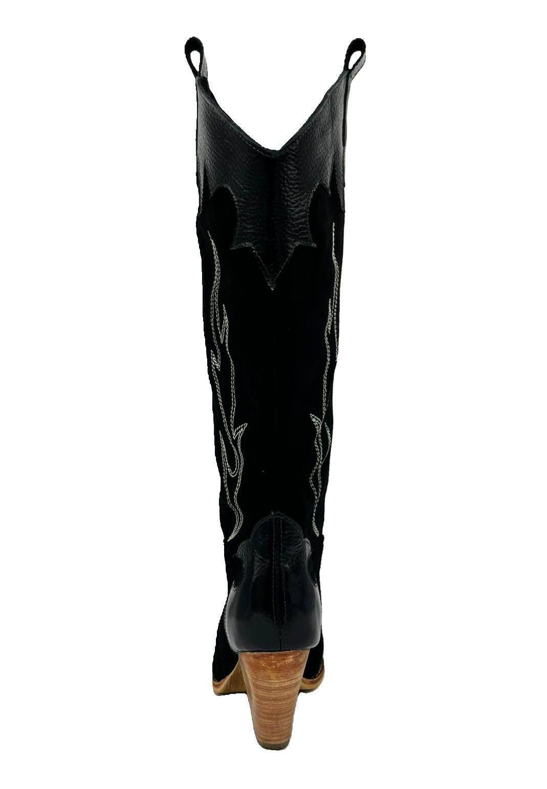 Bota Paola Negro Pao Pecados-5