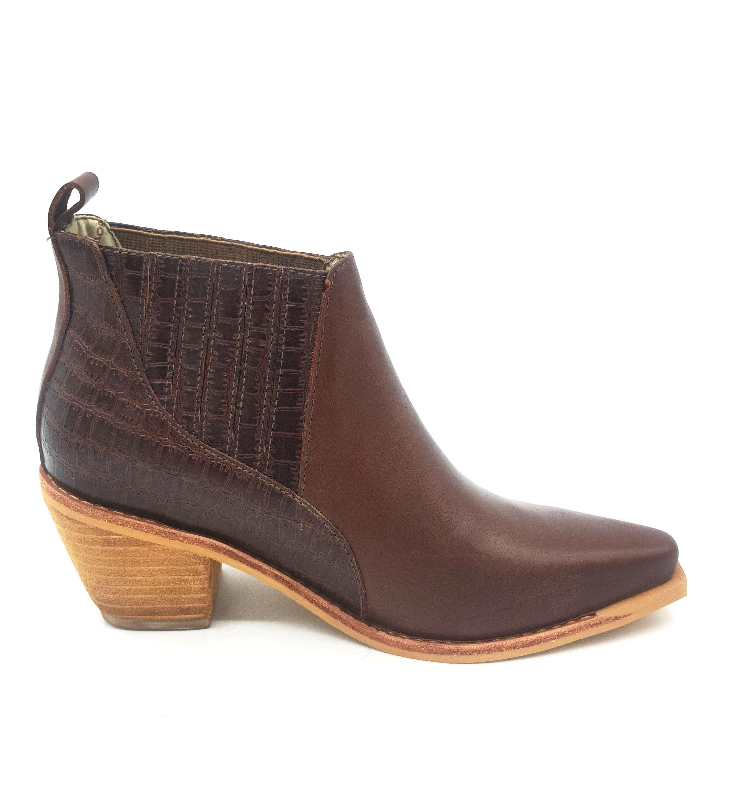 Botin Michelle Chocolate Pao Pecados-2