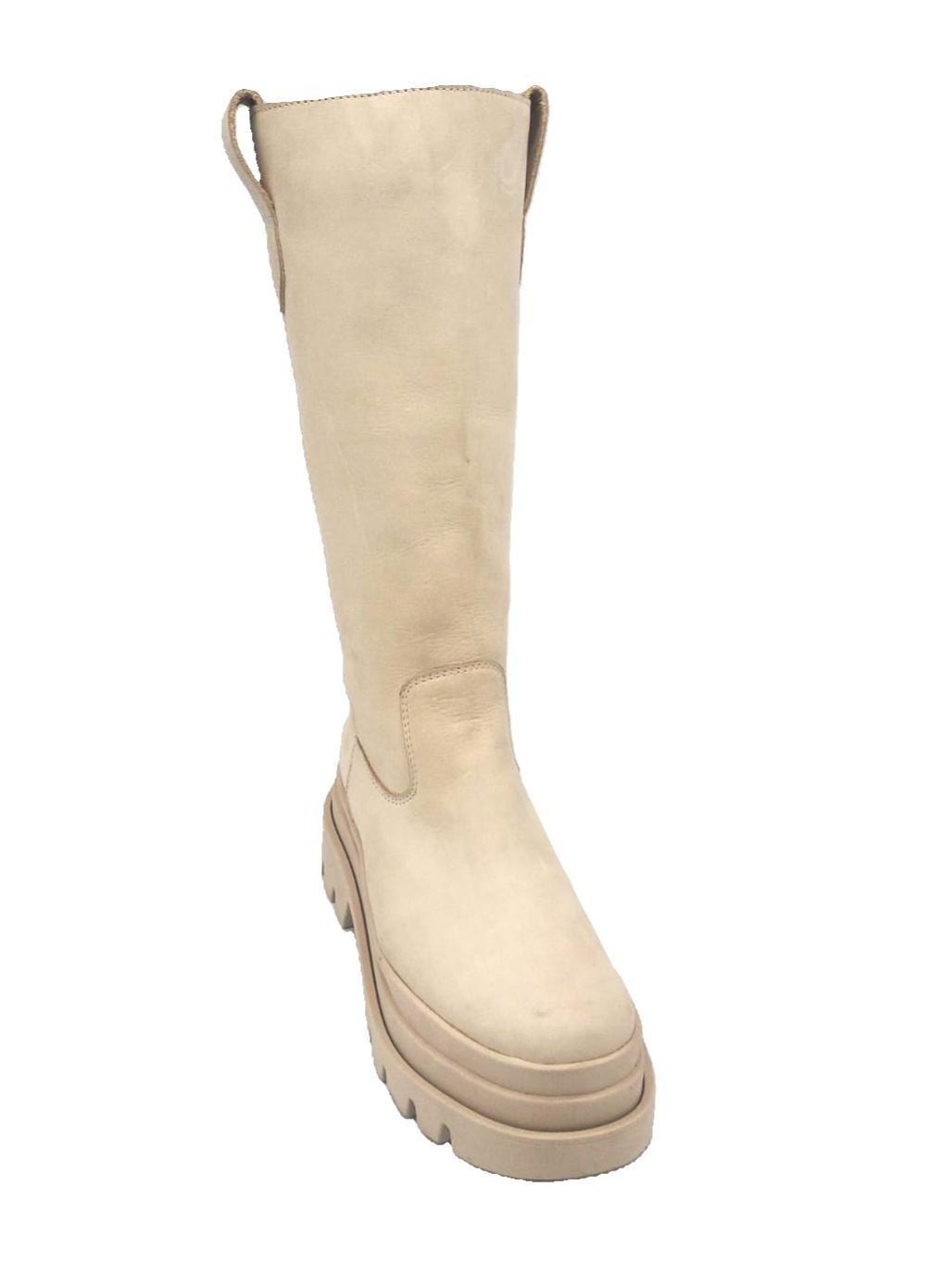 Bota Borcego Beige Pao Pecados-3