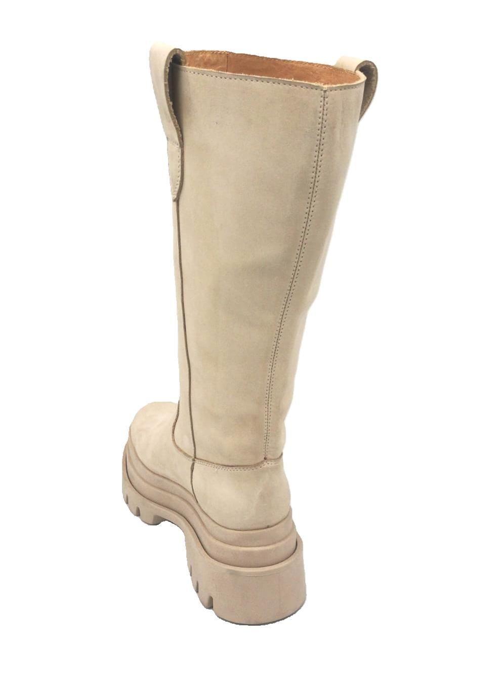 Bota Borcego Beige Pao Pecados-5