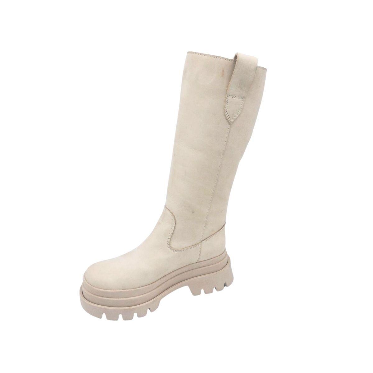 Bota Borcego Beige Pao Pecados-2