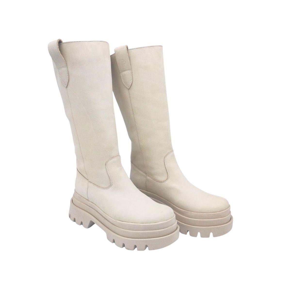 Bota Borcego Beige Pao Pecados-3