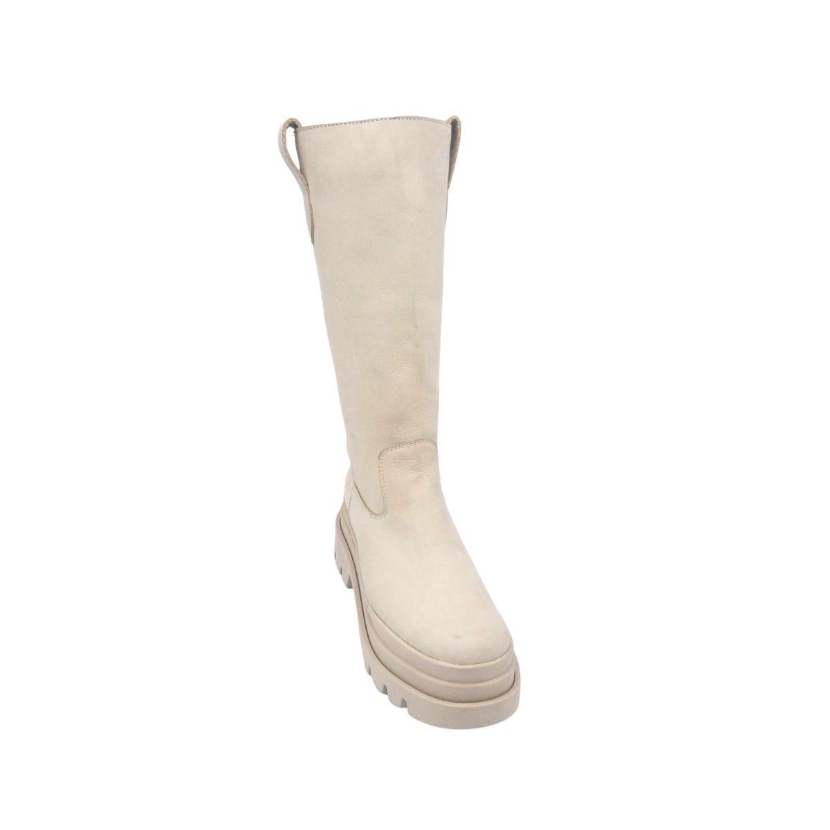 Bota Borcego Beige Pao Pecados-4