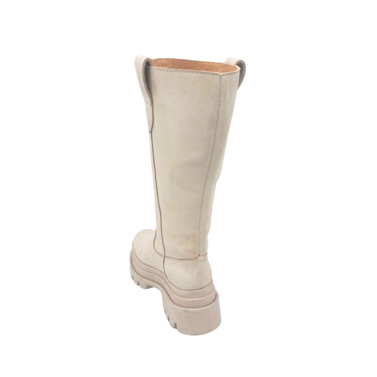 Bota Borcego Beige Pao Pecados-5