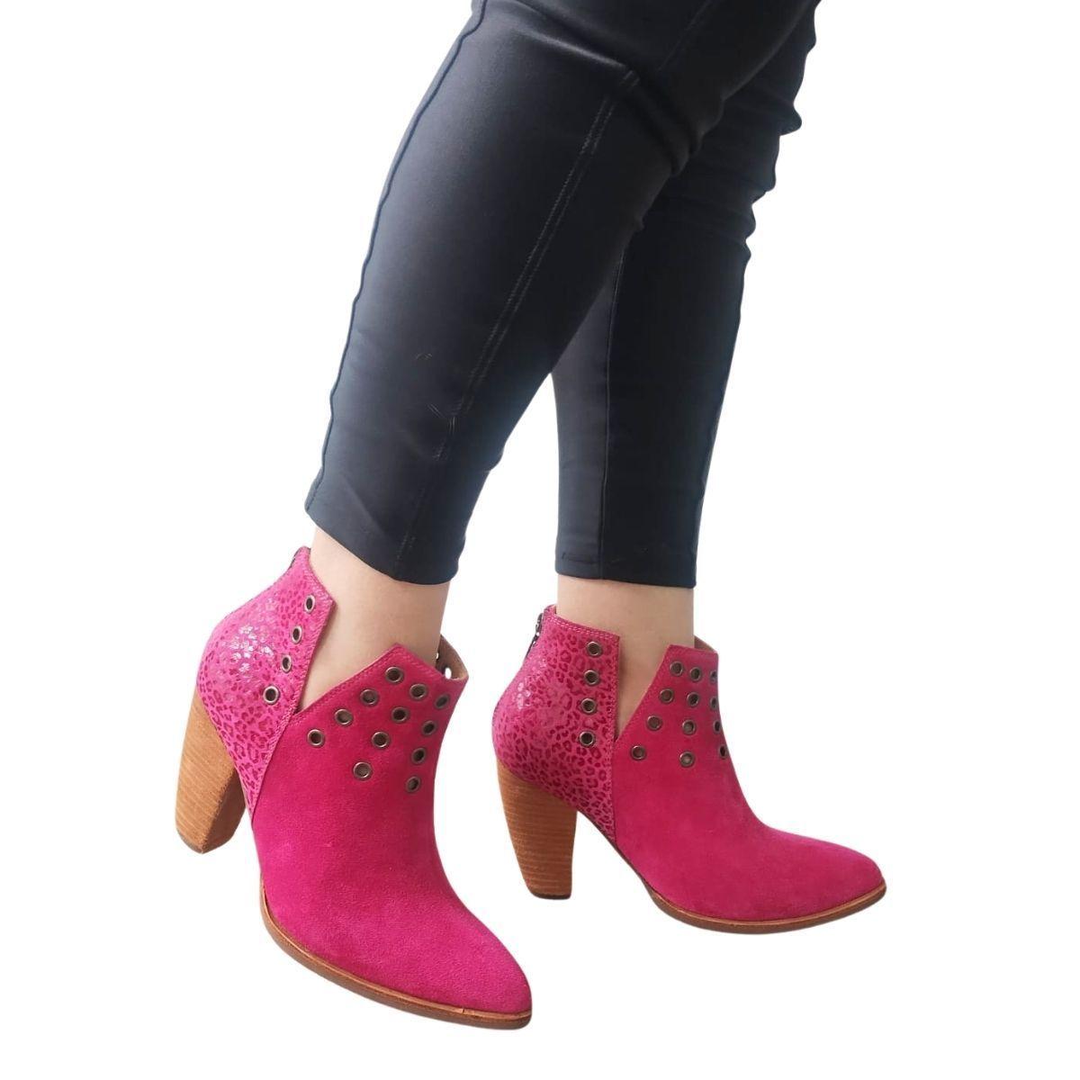 Botin Romy Fucsia Pao Pecados-0
