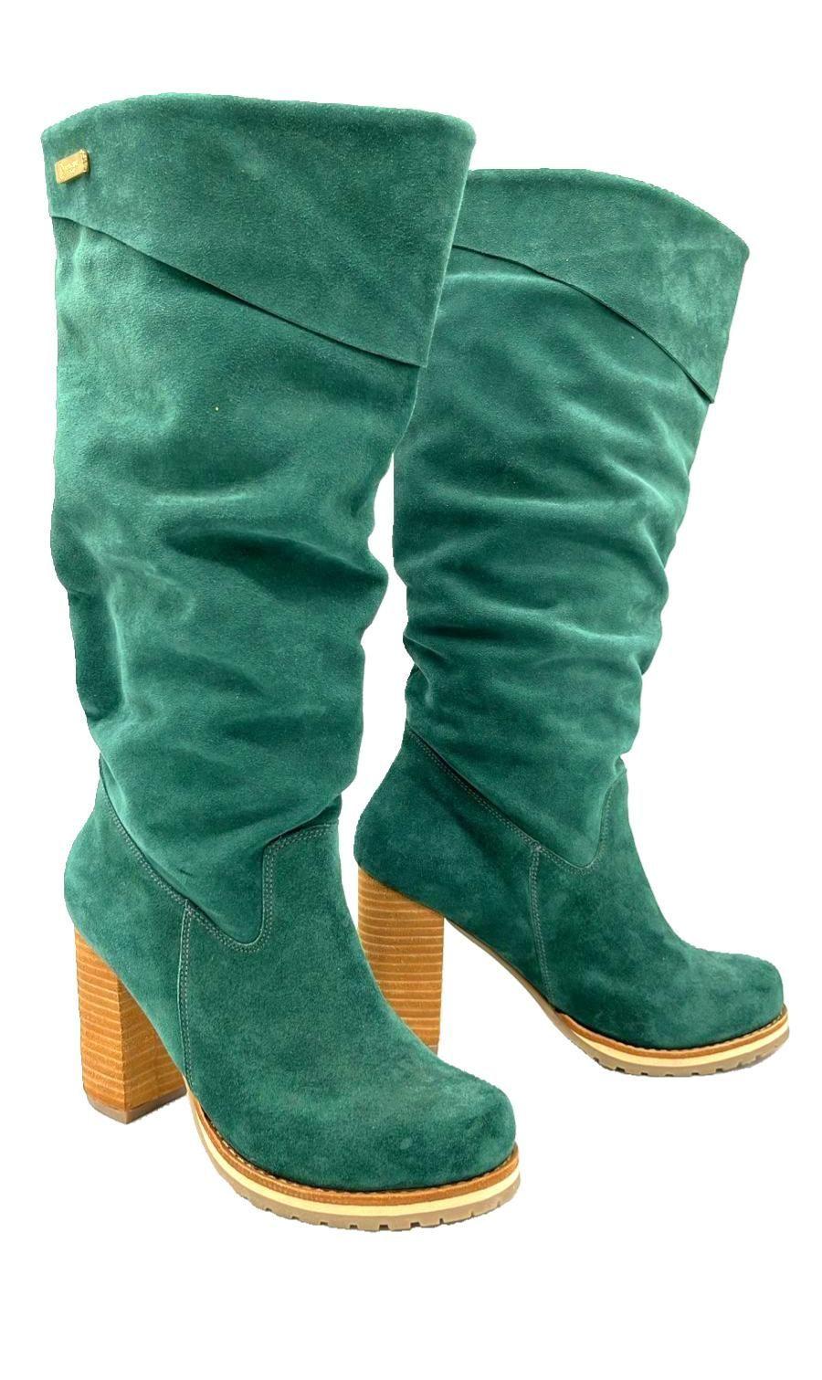 Bota Emily Verde Reno Pao Pecados-3