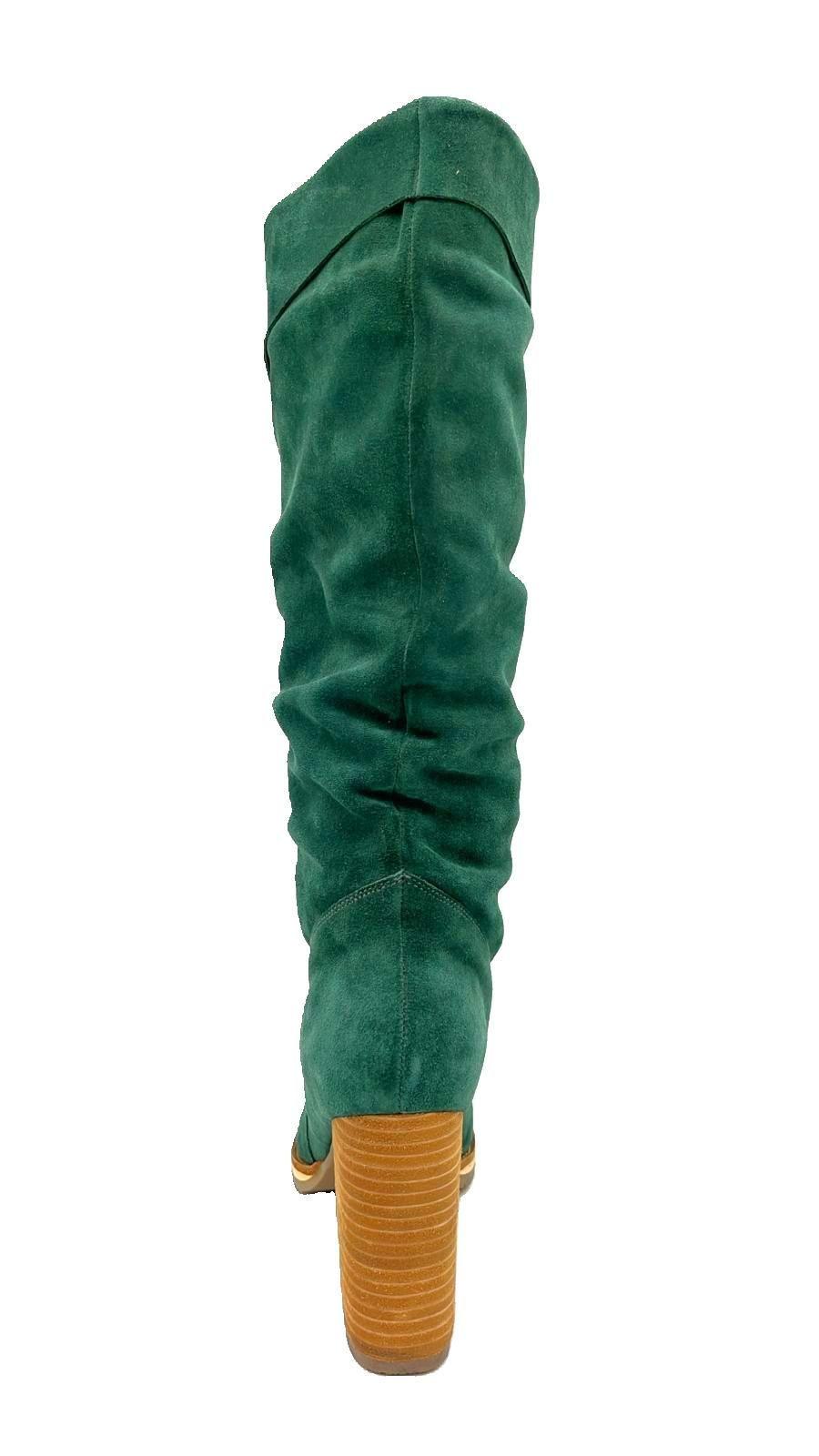 Bota Emily Verde Reno Pao Pecados-5