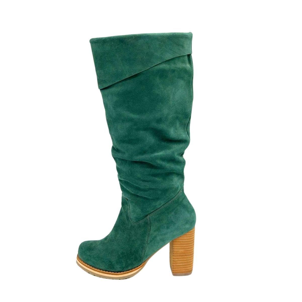 Bota Emily Verde Reno Pao Pecados-2