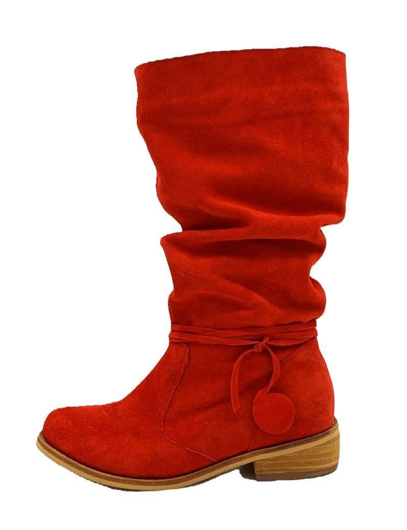 Bota Belen Rojo Pao Pecados-2
