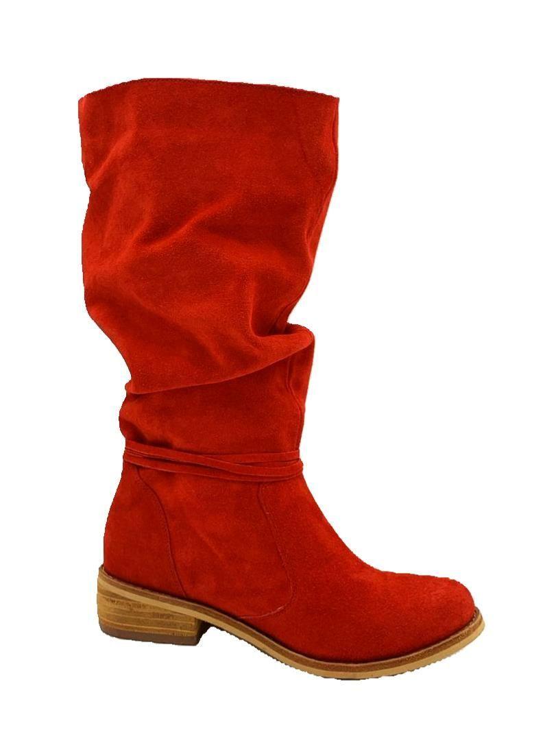 Bota Belen Rojo Pao Pecados-5