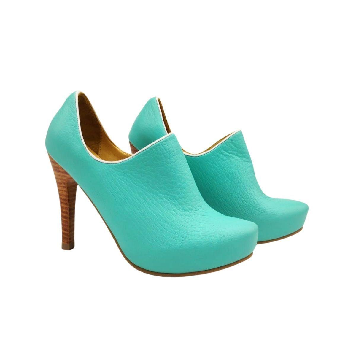 Stiletto Scarlette Verde Agua Pao Pecados-3