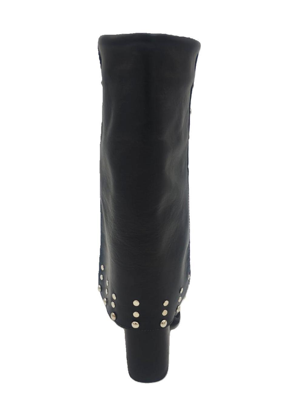 Bota Fiera Negro Taco Negro Pao Pecados-5
