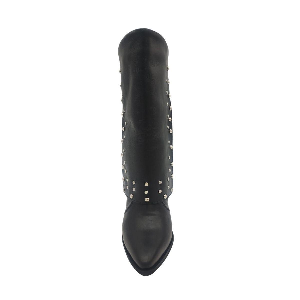 Bota Fiera Negro Taco Negro Pao Pecados-4