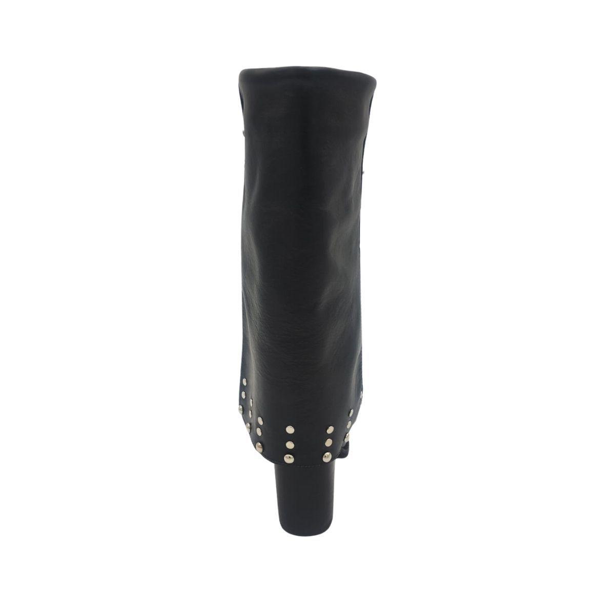 Bota Fiera Negro Taco Negro Pao Pecados-5