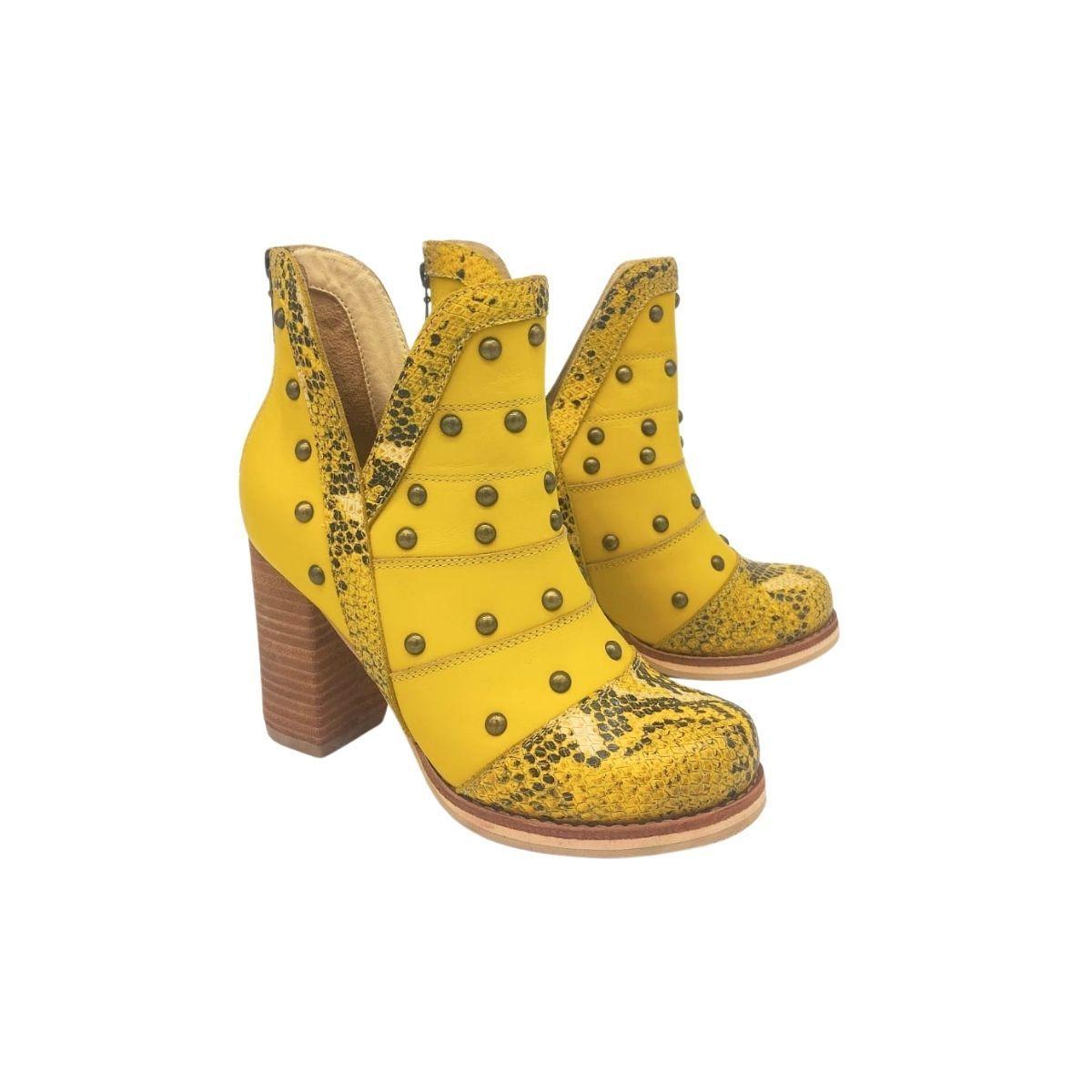 Botin Lorenza Amarillo Pao Pecados-3