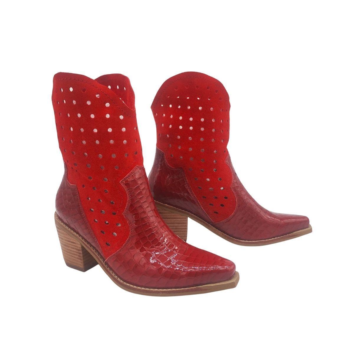Bota Paula Rojo Pao Pecados-3