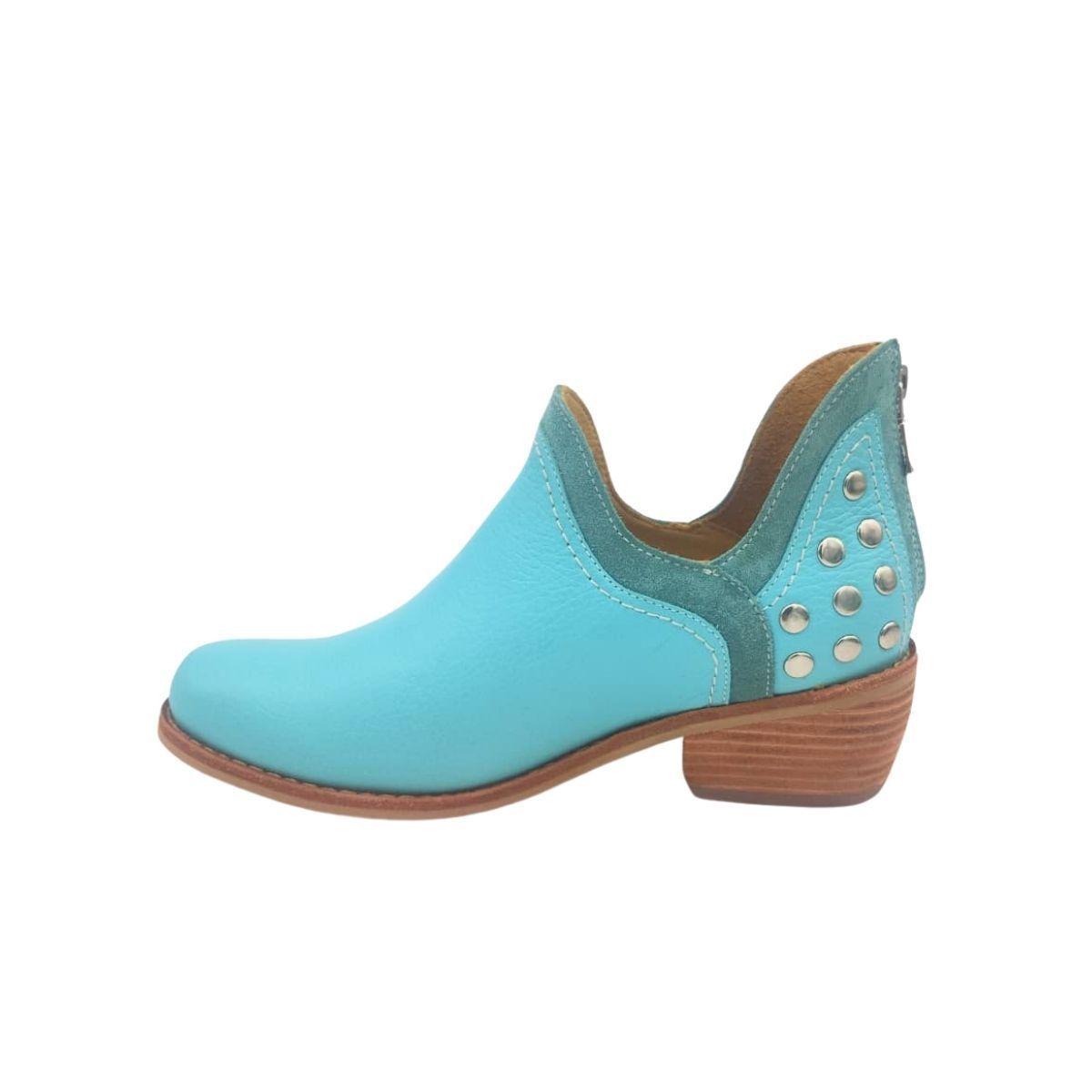 Zapato Joaquina Verde Agua Pao Pecados-2