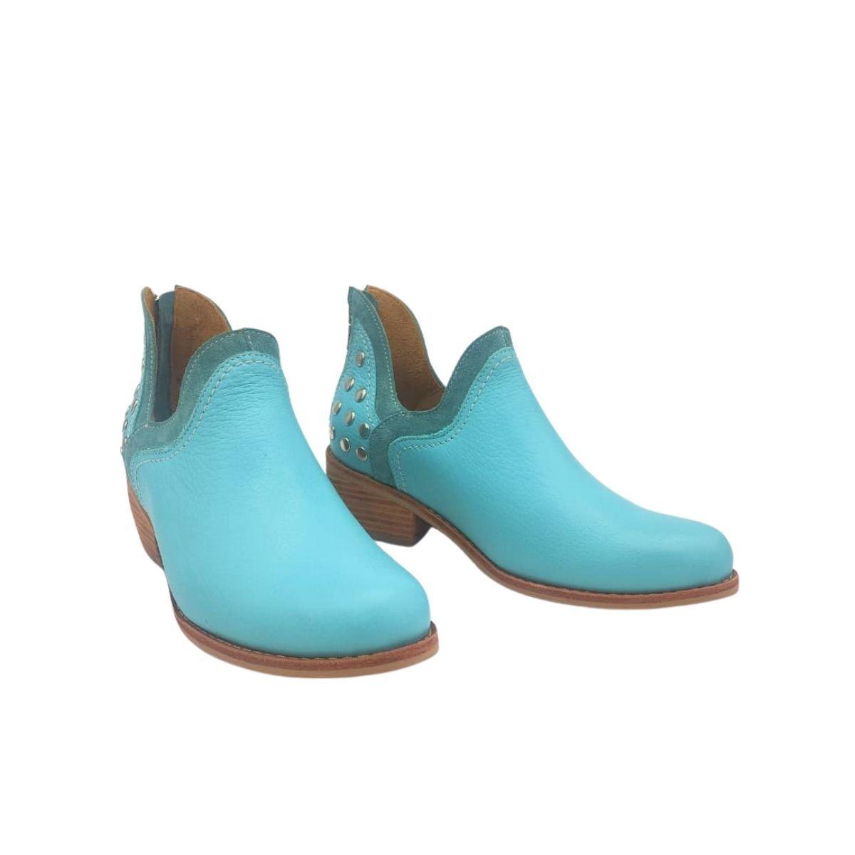 Zapato Joaquina Verde Agua Pao Pecados-3